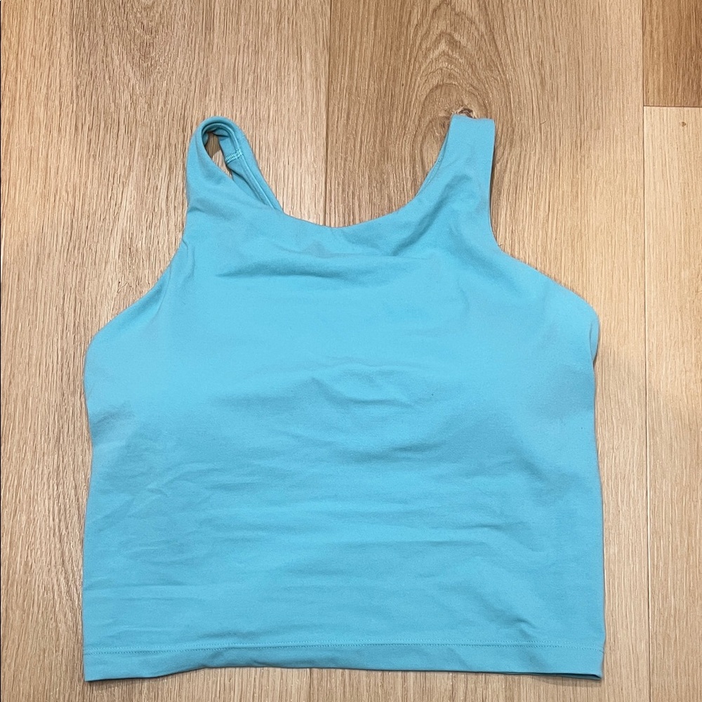 Athleta Purpose Crop Sports Bra D-DD Sz Med